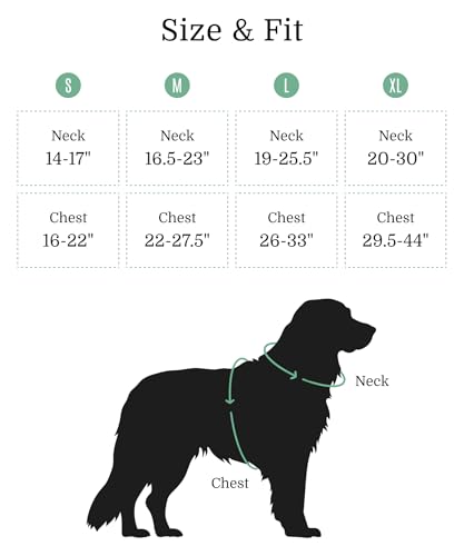 2026 New Edition, Fei & Eve Classic Dog Harness - Quick-Release Buckles | 3-Point No-Pull Control | Heavy-Duty 900D Nylon | Dual Safety Handles | Breathable Mesh | Adjustable Fit | X-Large,Green - color: Glacier Green, size: XL