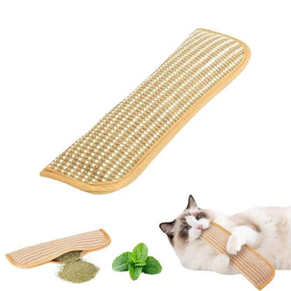 Interactive Catnip Chew Toy, Bite Resistant Catnip Pillows for Cats, Soft Sisal Material Catnip Kicker Pillow for Indoor Scratching, Chewing & Teething (1pcs) - color: 1pcs