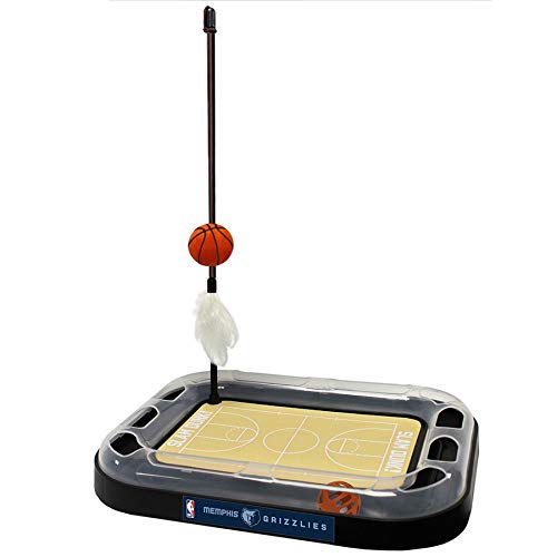 Memphis Grizzlies Basketball Cat Scratcher Toy - color: Memphis Grizzlies