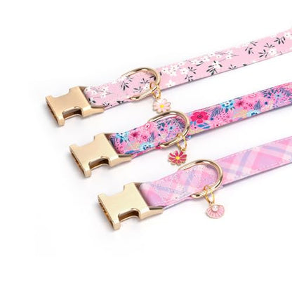 Custom Customized Personalized Dog Collars with Engraved ID Name Phone Number with Metal Buckle - Adjustable Dog Collars for Male Female Girl Boy Puppy X-Small Small Medium Large X-Large Dogs - color: New matel buckle