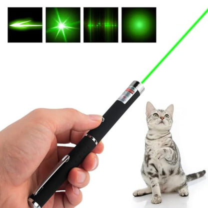 3 Pcs Laser Pointer for Cats Dogs Cats Laser Pointer Pet Interactive Toys Laser Presentation Remotes Red Green Purple Light (3 PCS Pack Color Mixed, Without Battery)