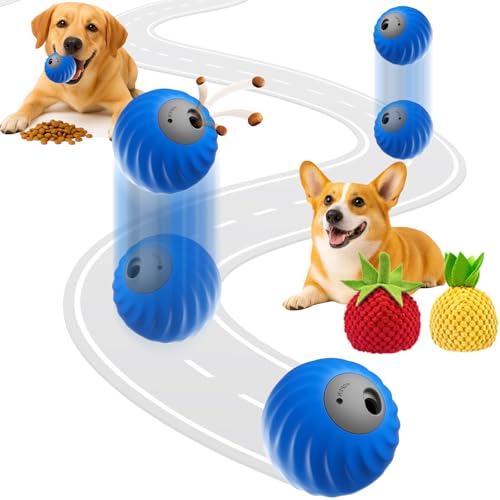 Zoomie 2.0 Buddy Interactive Dog Toys, Treat Dispensing Dog Puzzle Toy for Small, Medium, Large Dogs – Enrichment Toys for Dogs, Dog Feeder Puzzle Toy, Fun Dog Toys to Keep Them Busy and Engaged - color: D