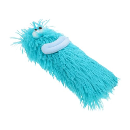 ibasenice Interactive Catnip Plush Toy for Kittens Chew-Resistant for Cats Engaging Teething Toy for Chewing Playtime Activities - color: Sky-blue