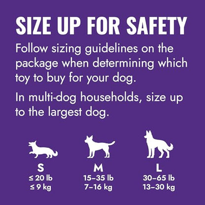 KONG Senior - Purple Rubber Dog Toy with Gentle, Natural Rubber - Durable Dog Toy for Older Dogs - Use Treats with Stuffable Chew Toy - Treat Toy for Chewing & Fetching (2 Pack) (Medium) - size: Medium
