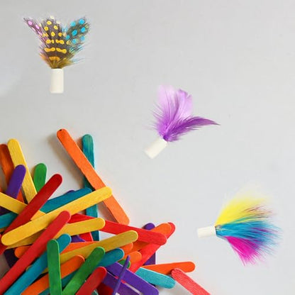 Feather Replacement for Cat Toys - size: 9