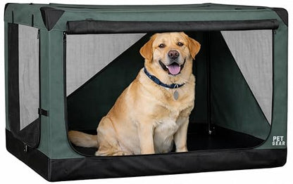 Pet Gear Insta-Fold Soft Crate for Dogs, 36", Deep Pine - color: Deep Pine, size: 36 Inch
