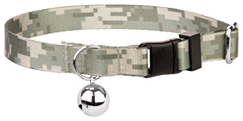 Country Brook Petz - Digital Camo Cat Collar Limited Edition - Camouflage Collection Featuring Rugged Designs - color: Digital Camo