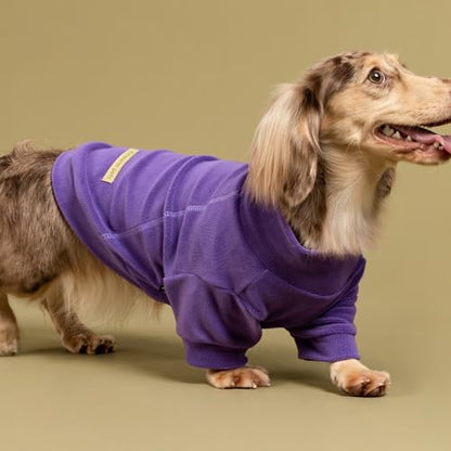 Fitwarm 3 Pack Classic Fleece Dog Sweater, Turtleneck Dog Sweatshirt, Dog Winter Clothes for Small Dogs Boy Girl, Pet Pullover Jumper, Cat Apparel, Purple, MediumPurple, Dark Red, Small - color: Purple-MediumPurple-FireBrick, size: Small