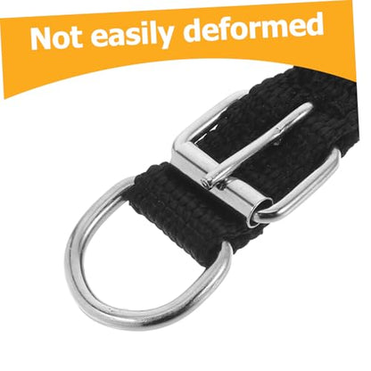 SUPVOX Adjustable Soft Polyester Pet Collar Buckle Comfortable Wear-Resistant Neck Decor for Cats and Puppies