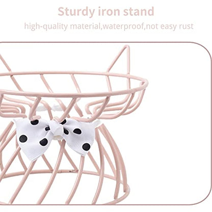 Raised Pet Food and Water Bowl, Cat and Small Dog Bowl, Tilted Ceramic Cat Water Bowl No Spill,15oz, Dishwasher Safe - color: Pink