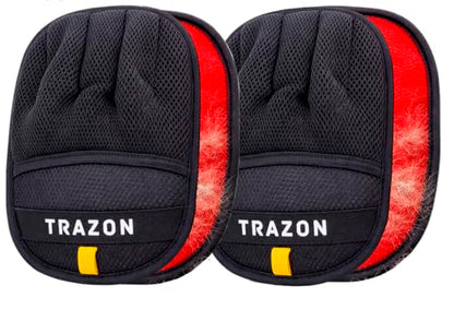 Trazon Pet Hair Removal Gloves 2 Pack – Electrostatic Pet Hair Removal Mitt for Cats & Dogs – Magic Brush Pet Hair Remover & Reusable Lint Brush Alternative for Couch, Furniture, Clothes & Car Seats