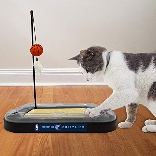 Memphis Grizzlies Basketball Cat Scratcher Toy - color: Memphis Grizzlies