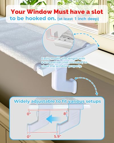 Heavy-Duty Cat Window Perch 2-Pack – All-Metal Frame Supports up to 120 lbs Each – Durable, Easy-to-Assemble Cat Hammocks for Large & Multiple Cats (XL 2PC) - size: XL (26" x 13" x 7" )