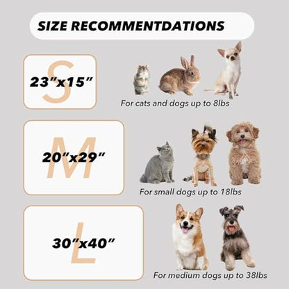 1 Pack 3 Small Puppy Blankets Super Soft Warm Sleep Mat Fluffy Premium Fleece Pet Blanket Flannel Throw for Dog Puppy Cat - White Paw Print Small(23"x15") - color: White-paw(pack of 3), size: Small(23"x15")
