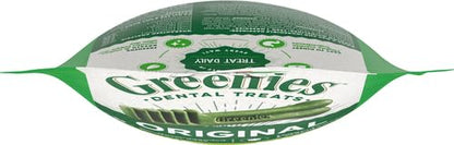 Greenies Veterinarian-Recommended Adult Natural Dental Dog Treats Teenie Size, Dog Dental Chews, Original Flavor, 3 oz. Pack, 11 Count (Pack of 6) - size: 11 Count (Pack of 6)
