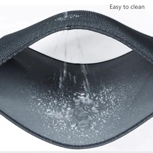 Foldable Pet Litter Mat with Textured Top Keeps Litter Contained and is Kind on Nails Control Pad - color: Green