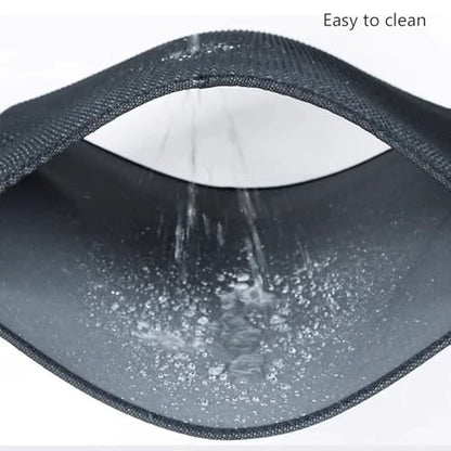 Foldable Pet Litter Mat with Textured Top Keeps Litter Contained and is Kind on Nails Control Pad - color: Green