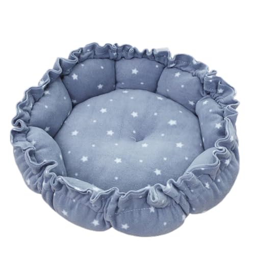 Sweet Bed Warm Pet Mat Cute Kitten Lounger Cushions House Tent Very Soft Small Dog Mat Bag Washable Cats Beds Houses for Indoor Large Houses for Warm No Heating Pad House Windproof for Winter - color: O, size: S