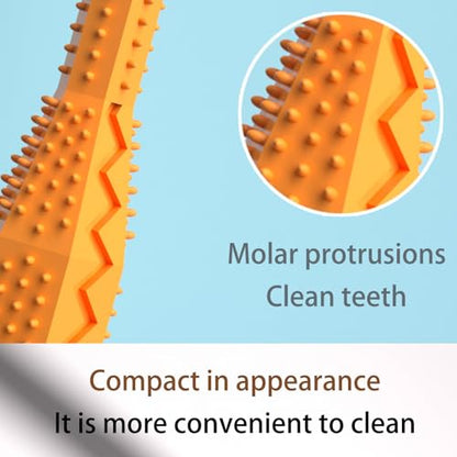 Rubber Dog Chew Toy for Aggressive Chewers, Promotes Teeth Health, Interactive Pet Teeth Toy, Pet Enrichment
