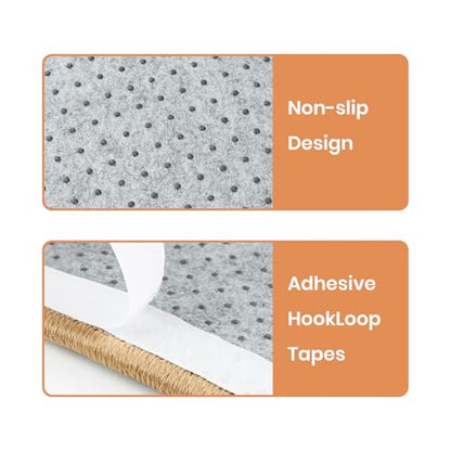 Ordora Cat Scratcher & Mat Set: 31.5" Extra Large Cat Scratch Pad&Bed – Cat Wall Scratcher Protects Sofas and Furniture – Ideal for Indoor Cats to Scratch and Rest - size: Extra Large scratcher+mat