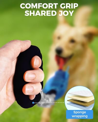 Tug of War Dog Toy with Handle, Dog Rope Toy for Aggressive Chewers, Interactive Dog Pull Toy for Training, Durable Rope Tug Toy for Medium Large Dogs