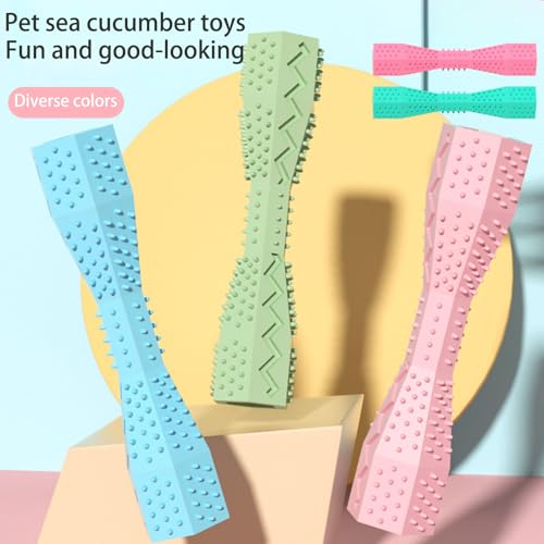 Rubber Dog Chew Toy for Aggressive Chewers, Promotes Teeth Health, Interactive Pet Teeth Toy, Pet Enrichment