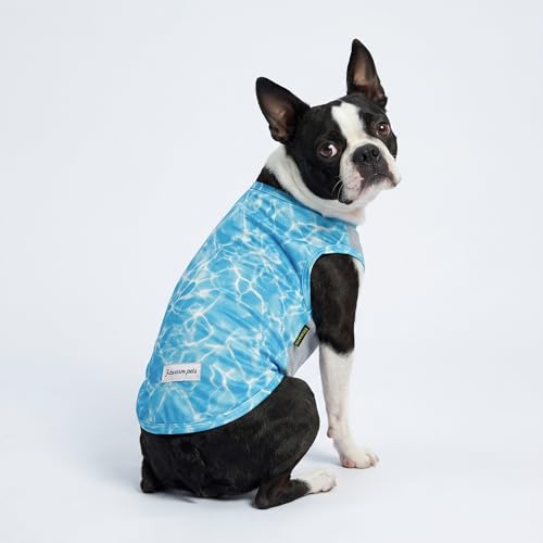 Fitwarm 2 Pack Marine UPF 50+ UV Sun Protection Dog Shirt, Lightweight Cooling Vest, Quick Dry Summer Clothes for Small Dogs Boy Girl, Pet Outfit, Sky Blue, Mint Green, Medium - color: Marine, size: Medium