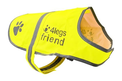 Safety Reflective Vest for Dogs - High Visibility for Outdoor Activity Day and Night, Protect Your Pet from Cars & Hunting Accidents - size: M
