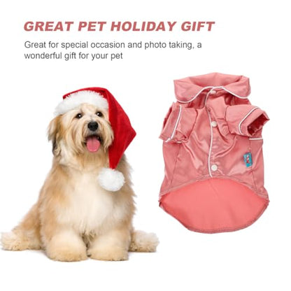 balacoo Small Dog Pajamas Lightweight Cotton Sleepwear Comfortable Indoor Clothes for Daily Wear Special Occasions and Photo Sessions