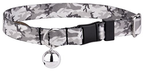 Country Brook Petz - Urban Camo Cat Collar - Camouflage Collection Featuring Rugged Designs - color: Urban Camo