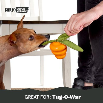 Barkbox Super Chewer Tough Dog Chew Toys for Aggressive Chewers, Treat Dispensing (Carrot - Small) - color: Deep Roots Carrot - Small, size: Small Dog