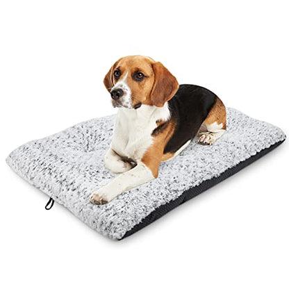 Dog Bed Kennel Pad Washable Anti-Slip Crate Mat for Medium Dogs and Cats (30-inch) - size: 30-inch