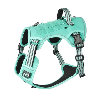 Reflective Large Dog Harness with Breathable Design Easy Wear Dog Harness for Safe and Comfortable Outdoor Experiences Large