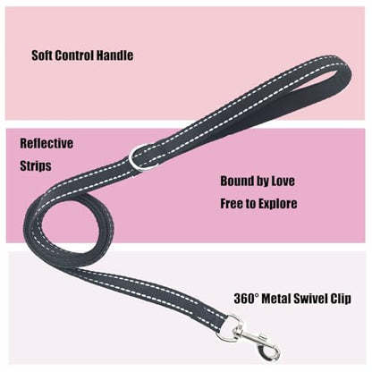 Sparkly Dog Harness Small Sized and Leash Set for Small Dogs Cats,Black XXS Puppy Harness, Step in Soft Dog Reflective Vest, Breathable Mesh Pet Harness. (Black, XXS) - color: Black, size: XXS