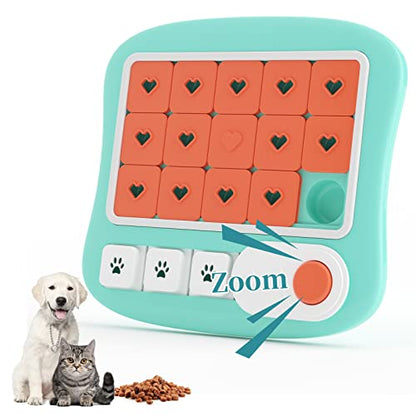 FOXMM Dog Puzzle Toys,Interactive Treat Puzzle Dog Toy for IQ Training & Mental Stimulating,Treat Puzzle Dispensing with Squeaky Design for Large Medium Small Smart Dogs - style: L-Level 3