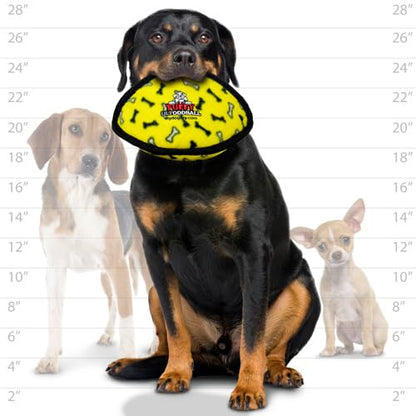 TUFFY Ultimate Odd Ball, Durable Dog Toy (Regular, Yellow Bone) - color: Yellow Bone, style: Odd Ball