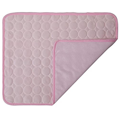 1pcs Dog Bed Cover Pet Blanket for Furniture Bed Couch Sofa Reversible, Breathable, Washable Pet Blankets, Dog Cooling Mat, Pink, 62 * 50cm - color: Pink, size: 62*50cm