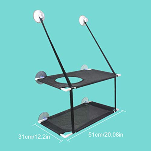 for Cat Window for Seat Mount House Comfort Double Hammock Pet Supplies Suction Cup Mounted Window for Seat