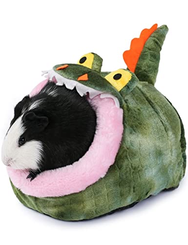 Hedgehog Rat Bed Guinea Pig House Hamster Supplies Chinchilla Cage Ferret Rat Gerbil(S,Crocodile) - color: 3-Crocodile, size: S