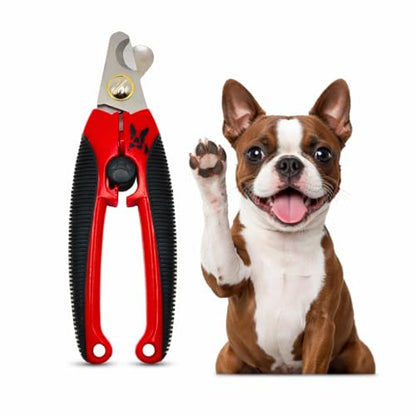 Warren London Dog Nail Clippers for Small Medium & Large Dogs – Professional Pet Nail Trimmer with Stainless Steel Blade, Safety Guard & Non-Slip Ergonomic Handle for Safe Easy Grooming - style: All Dog Sizes