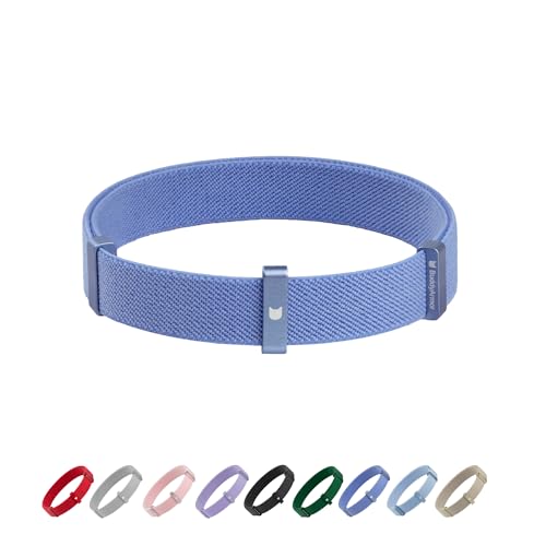 Safety Cat Collar - U.S. IDA Gold Awarding Design, Stretch Non Breakaway Elastic Quick Release, Light Weight Adjustable for Kitten, Neck Fit 7.8'-15.7' for All Small Large Cats,M(Blurple) - color: Blurple, size: M (7.8-15.7 inch)