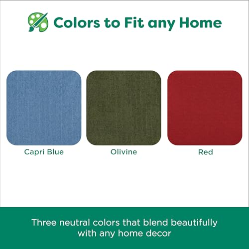FurHaven Gridded Ripstop All-Weather Deluxe Orthopedic Mattress Pet Bed, Capri Blue, Medium - color: Capri Blue, size: Medium