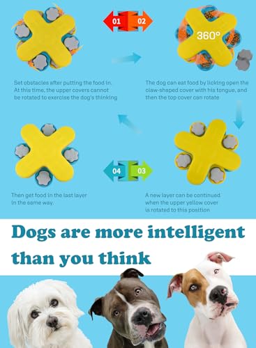 Dog Food Puzzle Toy Slow Feeder, Pet Tornado, Pet Treat Puzzle