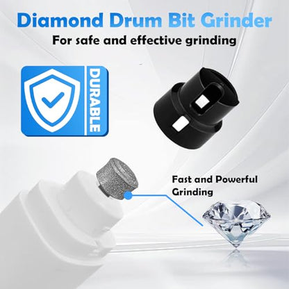 Dog Nail Grinder, Electric Pet Nail Grinder with 2 Speed Digital USB Rechargeable Dog Nail Trimmer Nail Claw Clippers with LED Lighting Quiet Paws Grooming for Medium Small Dogs Pet
