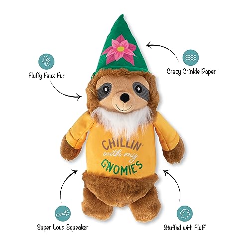 Fringe Studio Plush Dog Toy, Chillin' with My Gnomies, Pet Shop Collection (314215)