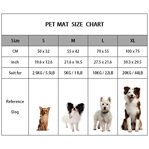 FJWYSANGU Pet Blanket Premium Fluffy Flannel Cushion Soft and Warm Mat for Dogs Cats(Star/Blue,X-Large) - color: Star/Blue, size: X-Large
