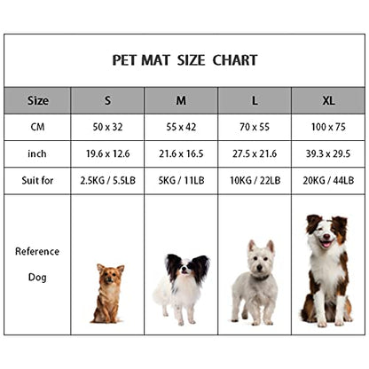 FJWYSANGU Pet Blanket Premium Fluffy Flannel Cushion Soft and Warm Mat for Dogs Cats(Star/Pink,Large) - color: Star/Pink, size: Large
