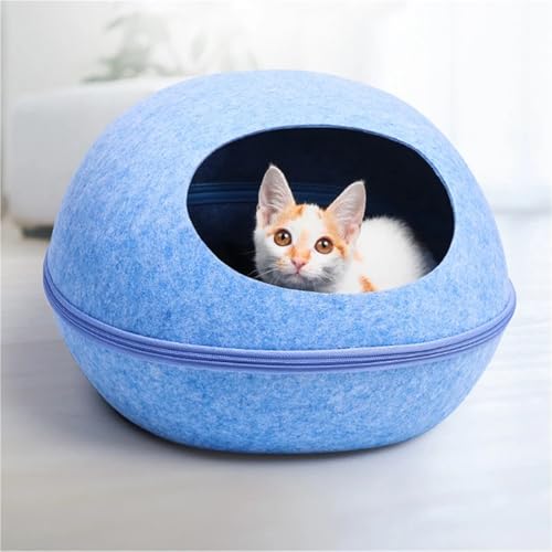 Cozy Cat Bed, Removable Pet House for Cats, Breathable Puppy & Cat Pet Supplies(B)