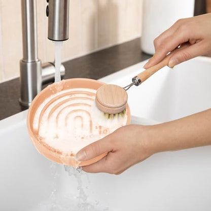 Should We Go? Slow Feeder for Dogs & Cats, The Slowdown Bowl Silicone Slow Eating Mealtime Solution with Modern Lick Mat Design, Reduces Gulping, Fits 1 Cup, 6” Across x 1.25” Tall, Small-Blush - color: Blush - Rainbow Design, size: Small (6” Across x 1.2