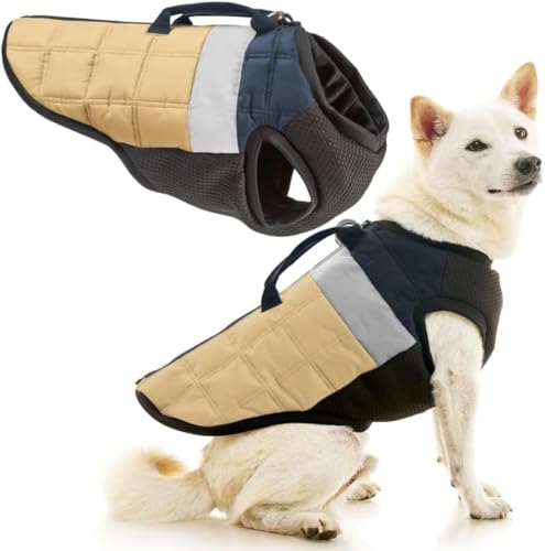 Gooby Bomber Vest Lift Dog Harness - Tan, X-Small - color: Bomber Vest Tan, size: X-Small